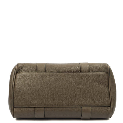 Mulberry Cross Body Bayswater with Strap- Small in Grey, Leather — Detail View