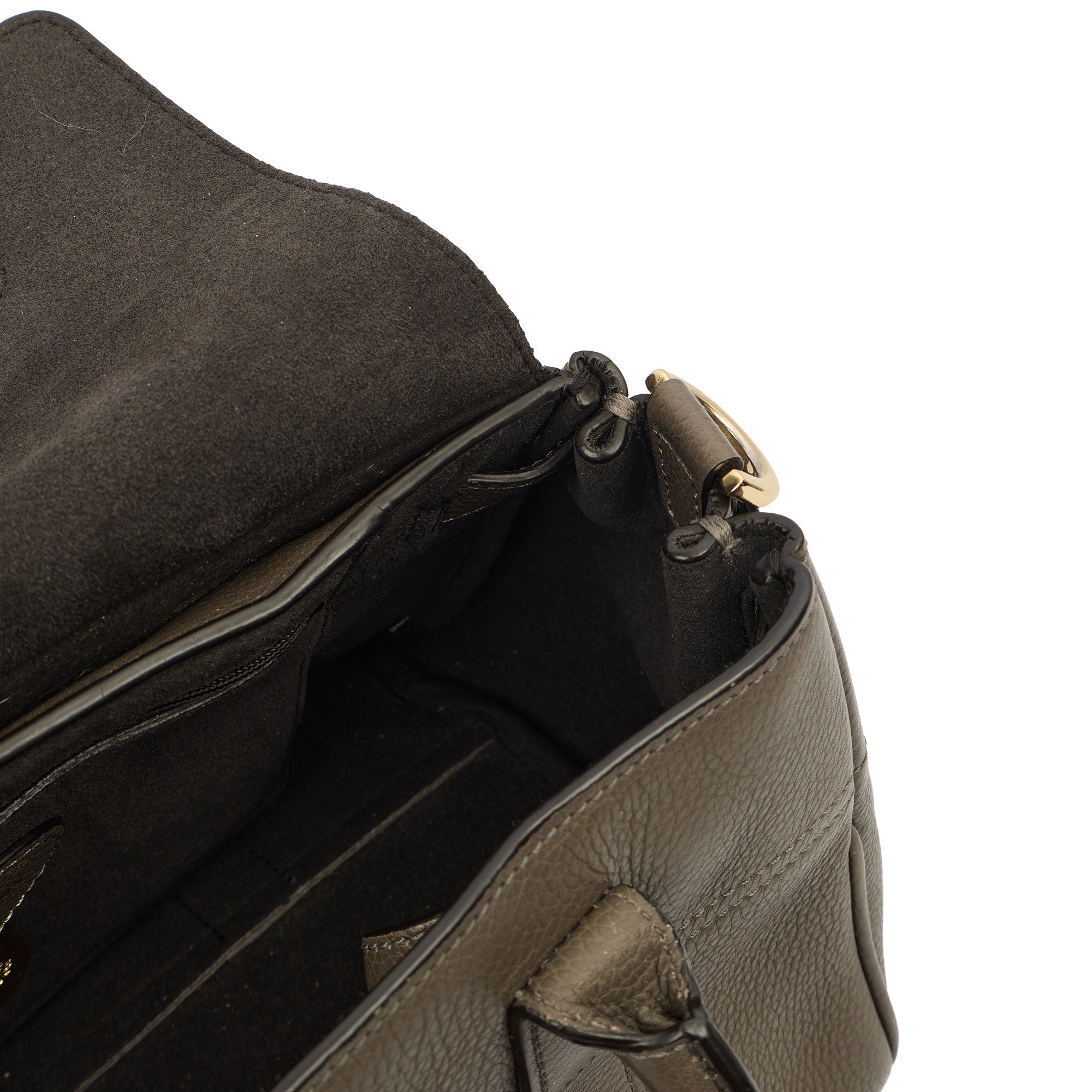 Mulberry Cross Body Bayswater with Strap- Small in Grey, Leather — Alternate View 7