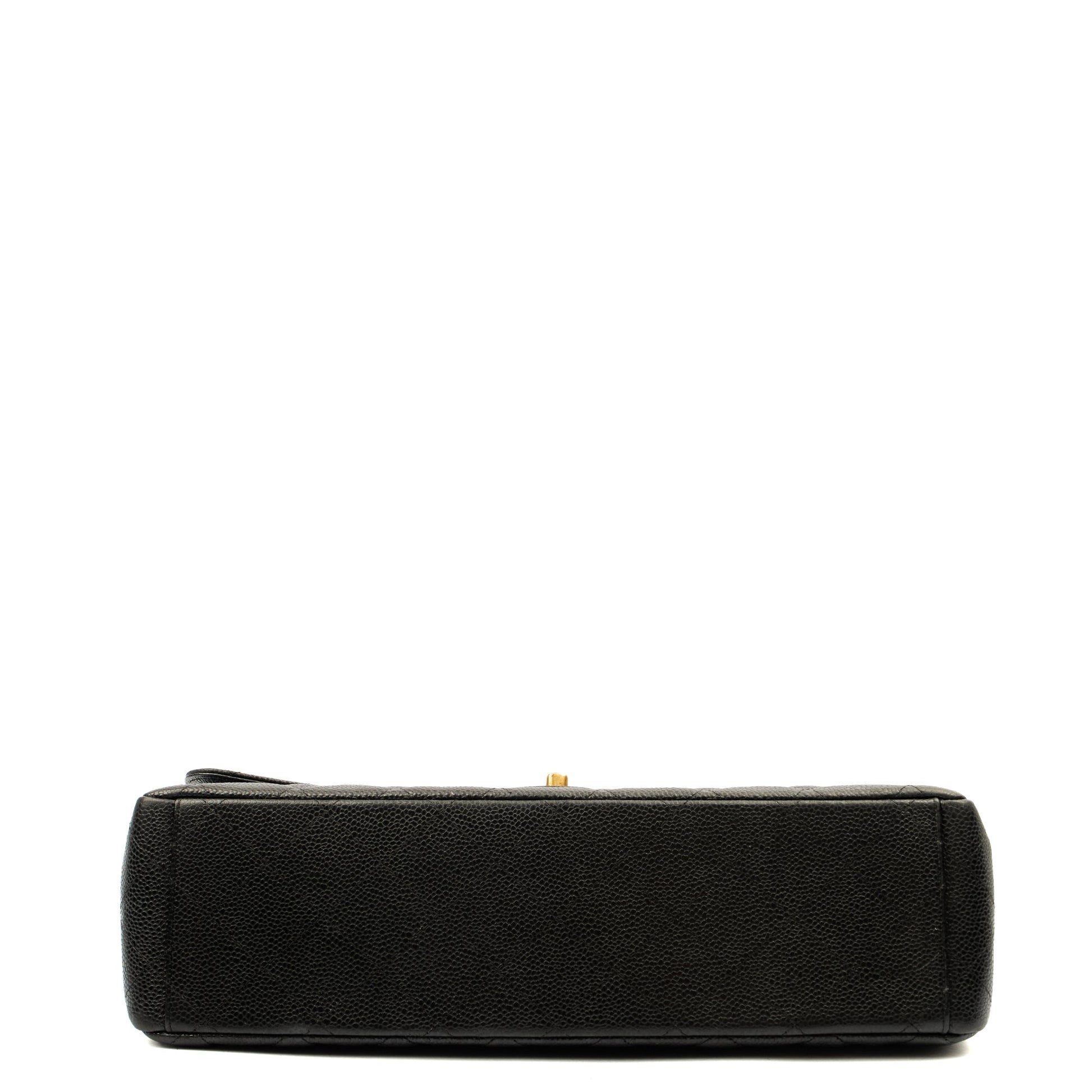 Chanel Classic - Maxi in Black, Caviar Leather — Alternate View 13