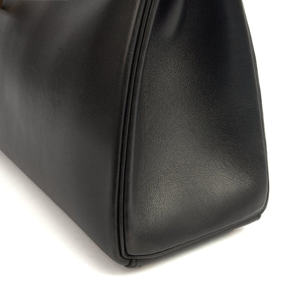 Hermes Kelly 32 in Black, Swift Leather — Alternate View 12