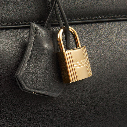 Hermes Kelly 32 in Black, Swift Leather — Alternate View 11