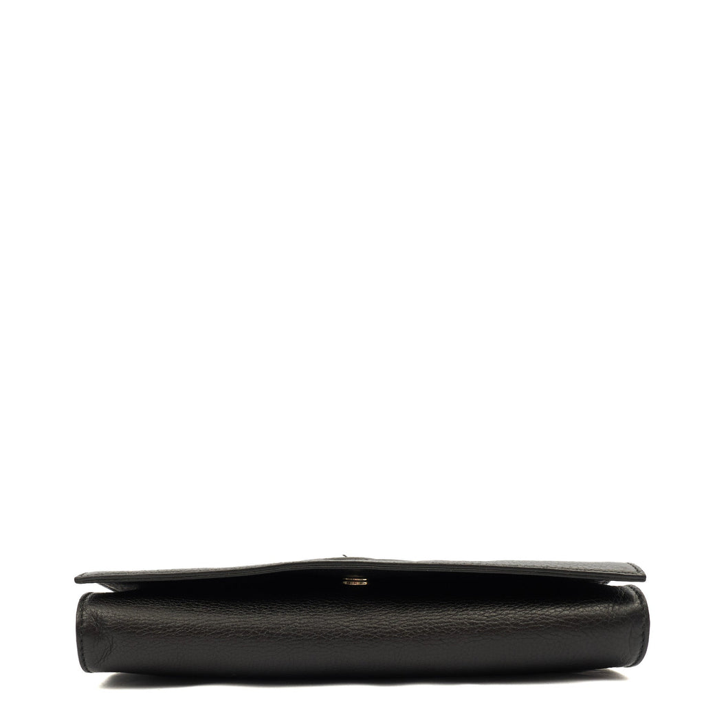 Gucci Clutch Soho Clutch in Black, Leather — Detail View