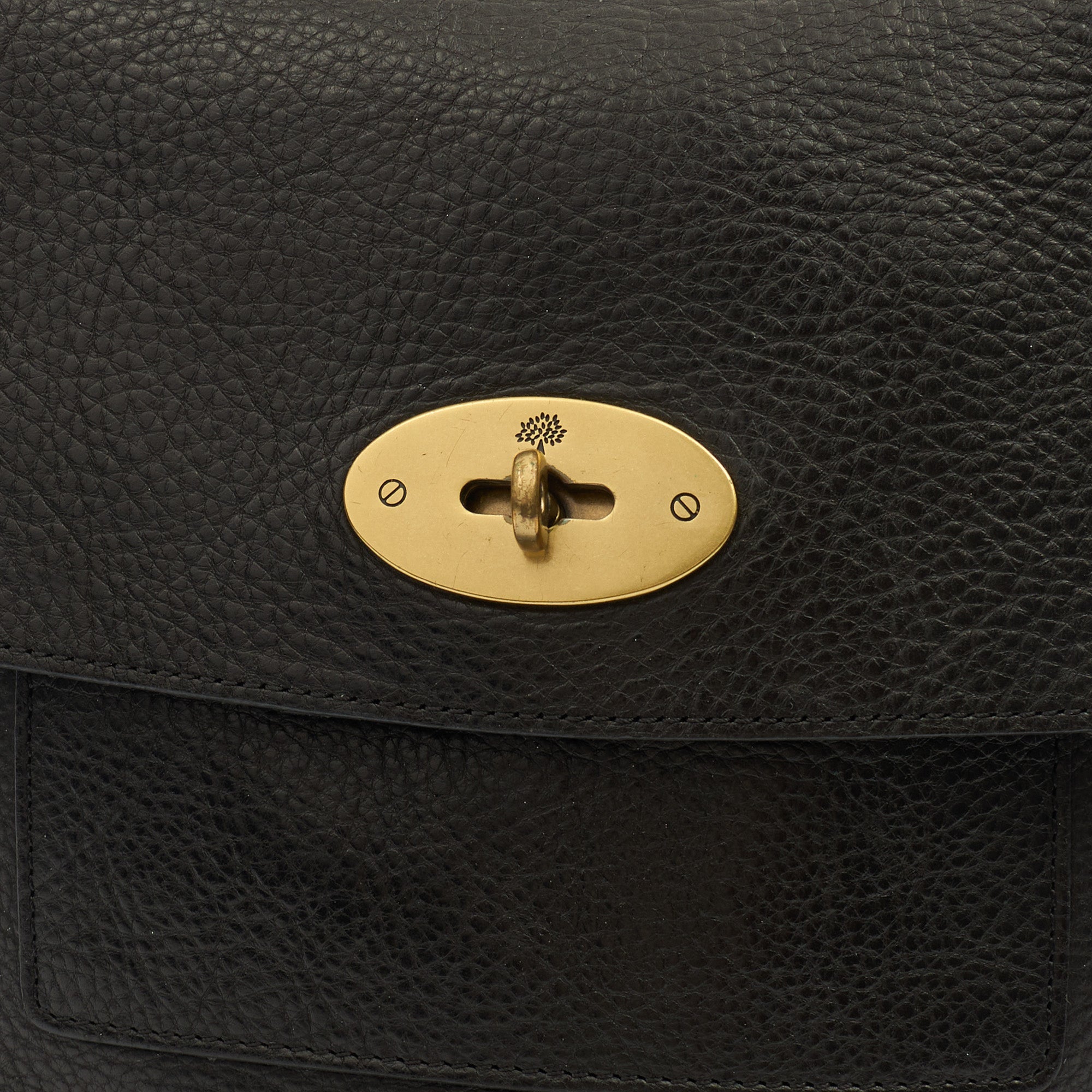 Mulberry Cross Body Antony in Black, Leather — Alternate View 8
