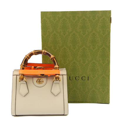 Gucci Mini Bag Diana - Mini in Neutral, Leather — Lifestyle View