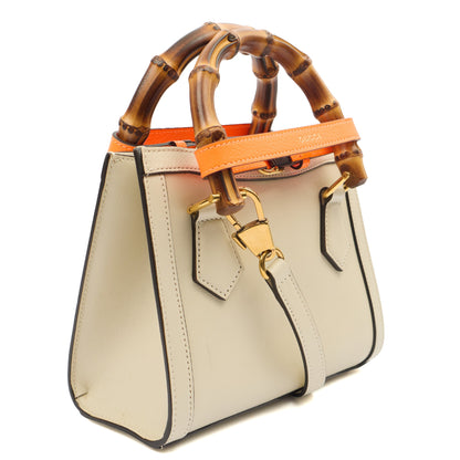 Gucci Mini Bag Diana - Mini in Neutral, Leather — Alternate View 9
