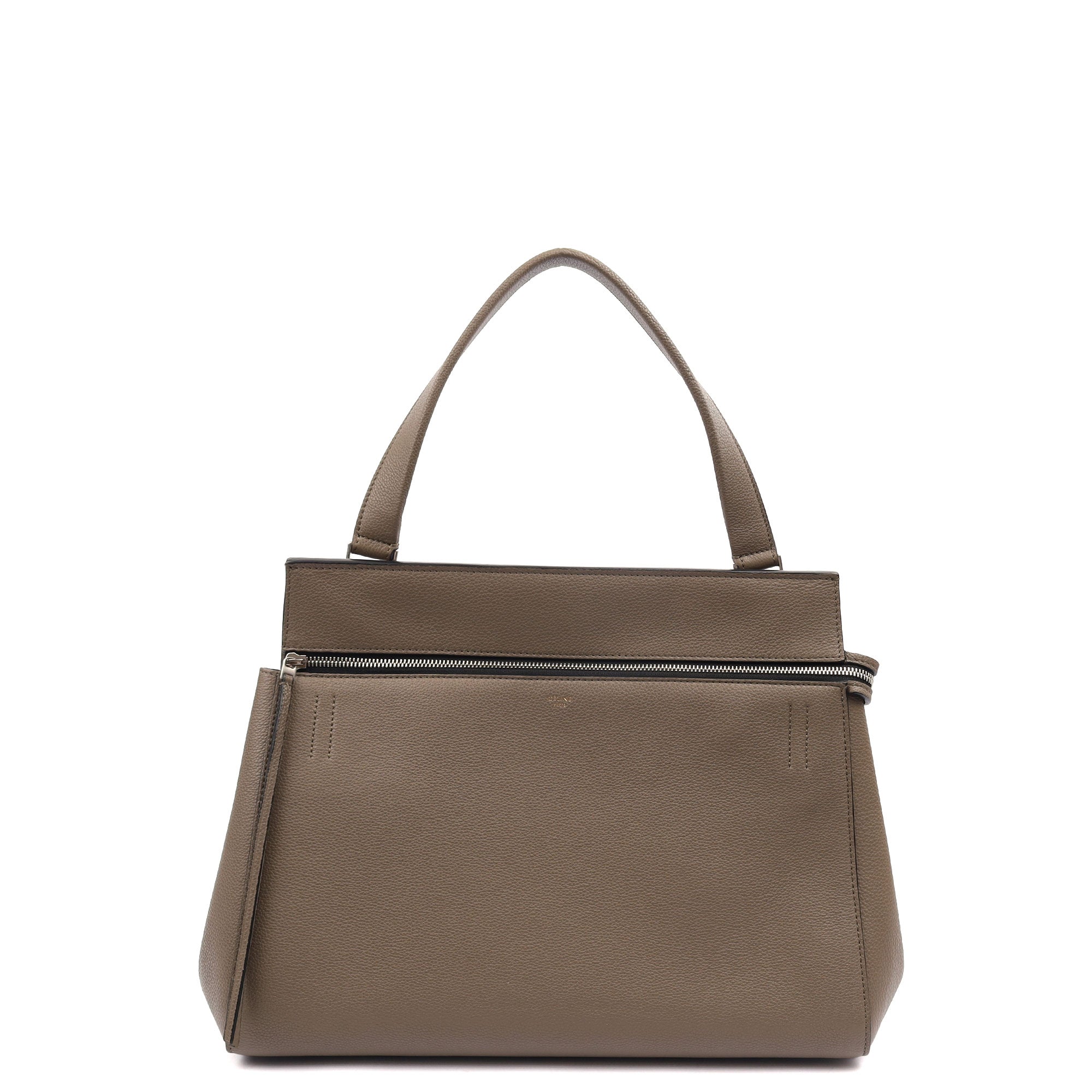 Celine Tote Edge - Large in Bi Colour, Leather — Front View