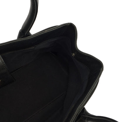 Chanel Tote Executive Shopper Tote in Black, Leather — Alternate View 9