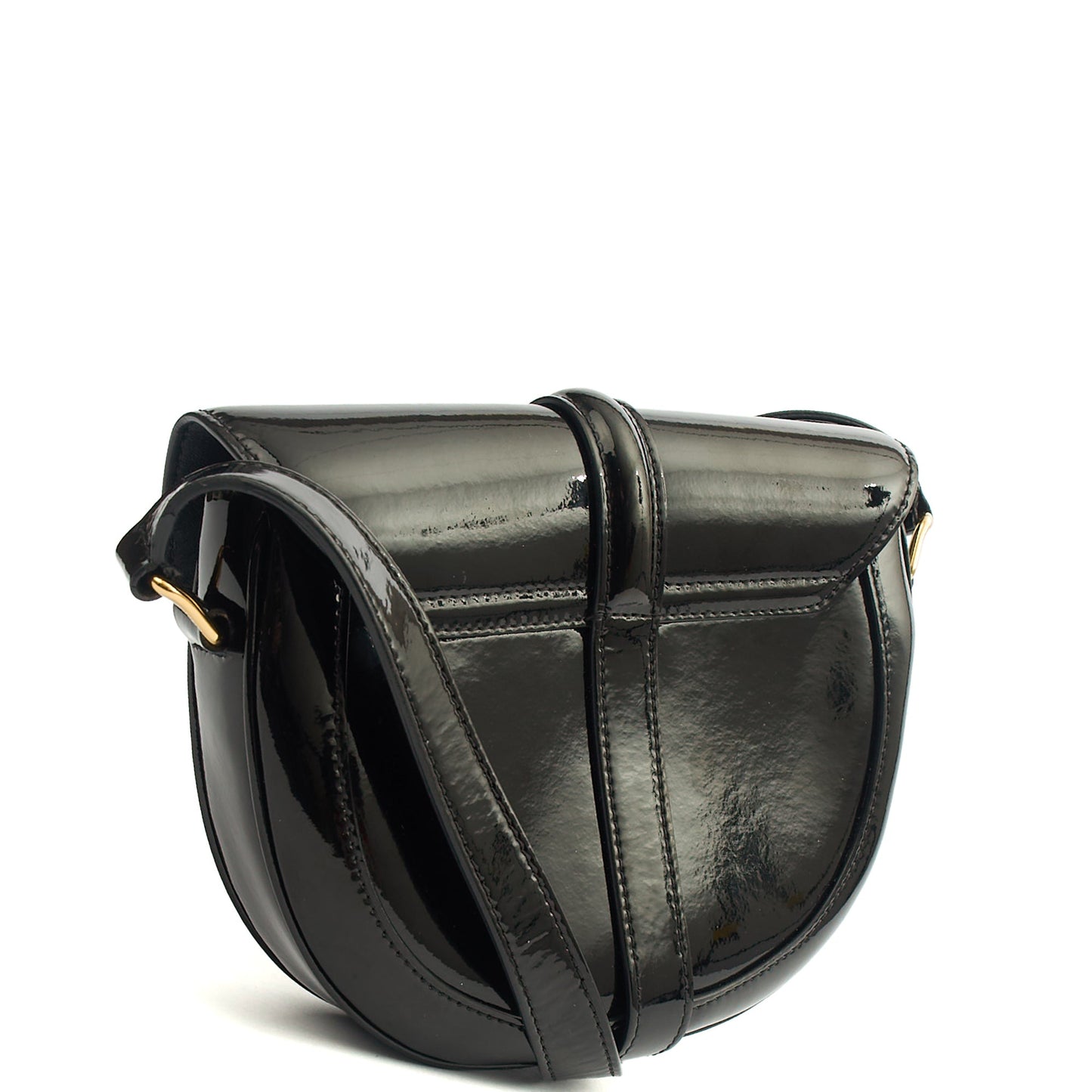 Celine Cross Body 16 bag - Small in Black, Patent Leather — Alternate View 8