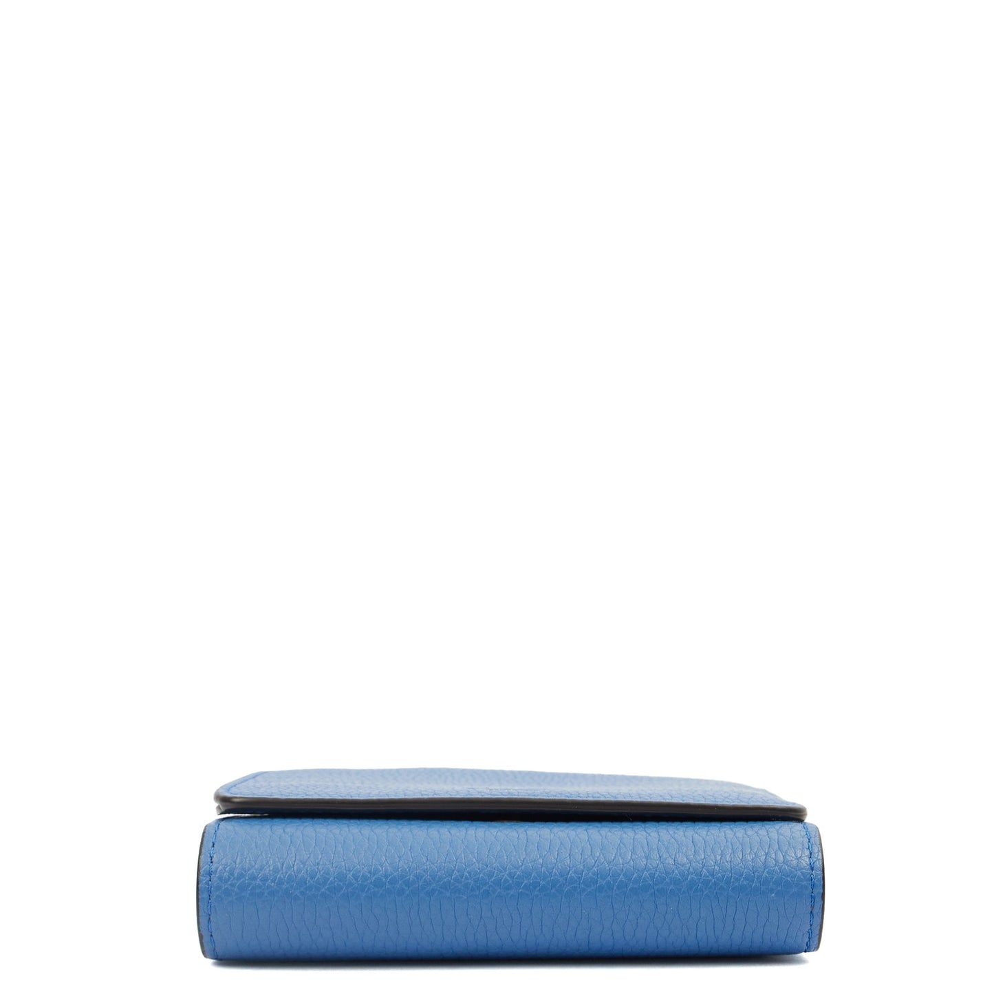 Mulberry Wallet Wallet in Blue, Calfskin Leather — Top View