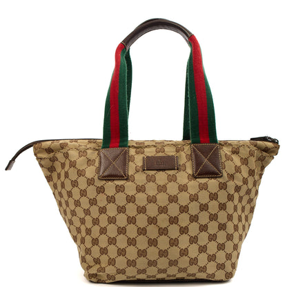 Gucci Shoulder Bag Shoulder Bag in GG Supreme, Canvas — Front View