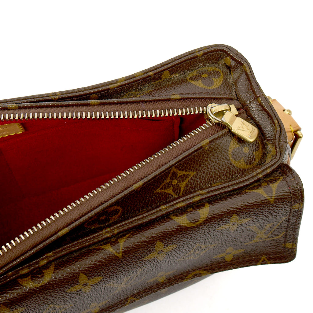 Louis Vuitton Cross Body Vivacite Bag in Monogram, Leather — Alternate View 7