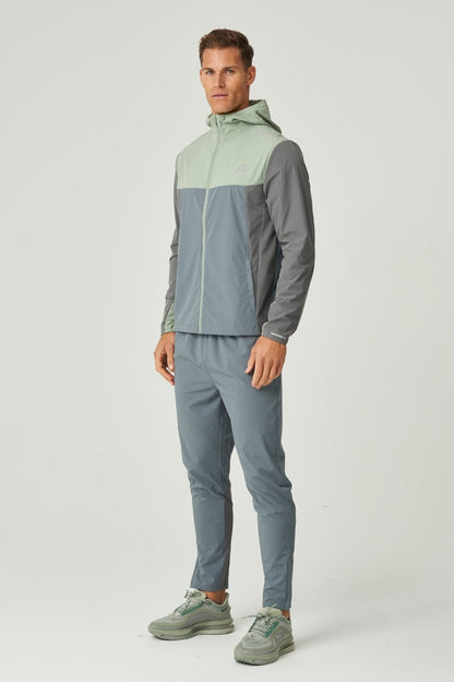 Reprimo Flight Windbreaker 'Blue Steel Iceberg' — XS — Top View