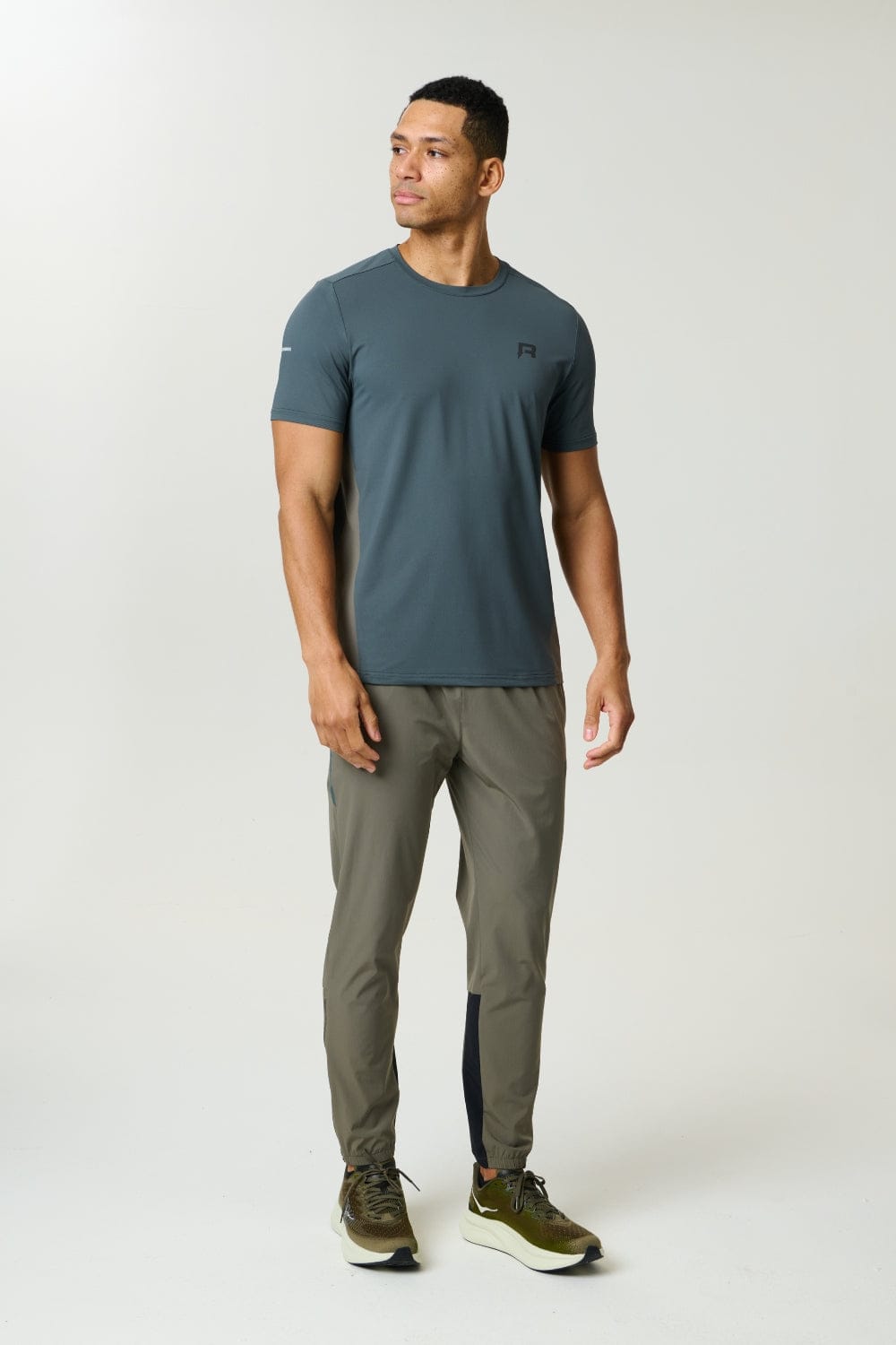 Reprimo Vortex Pants 'Dark Moss Grey Velvet' — XXS — Top View