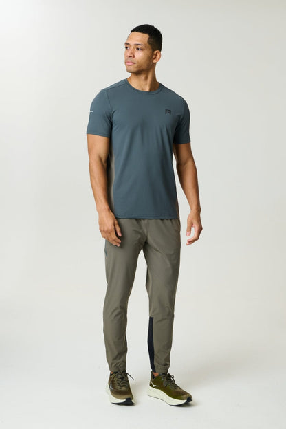 Reprimo Vortex Pants 'Dark Moss Grey Velvet' — XXS — Top View