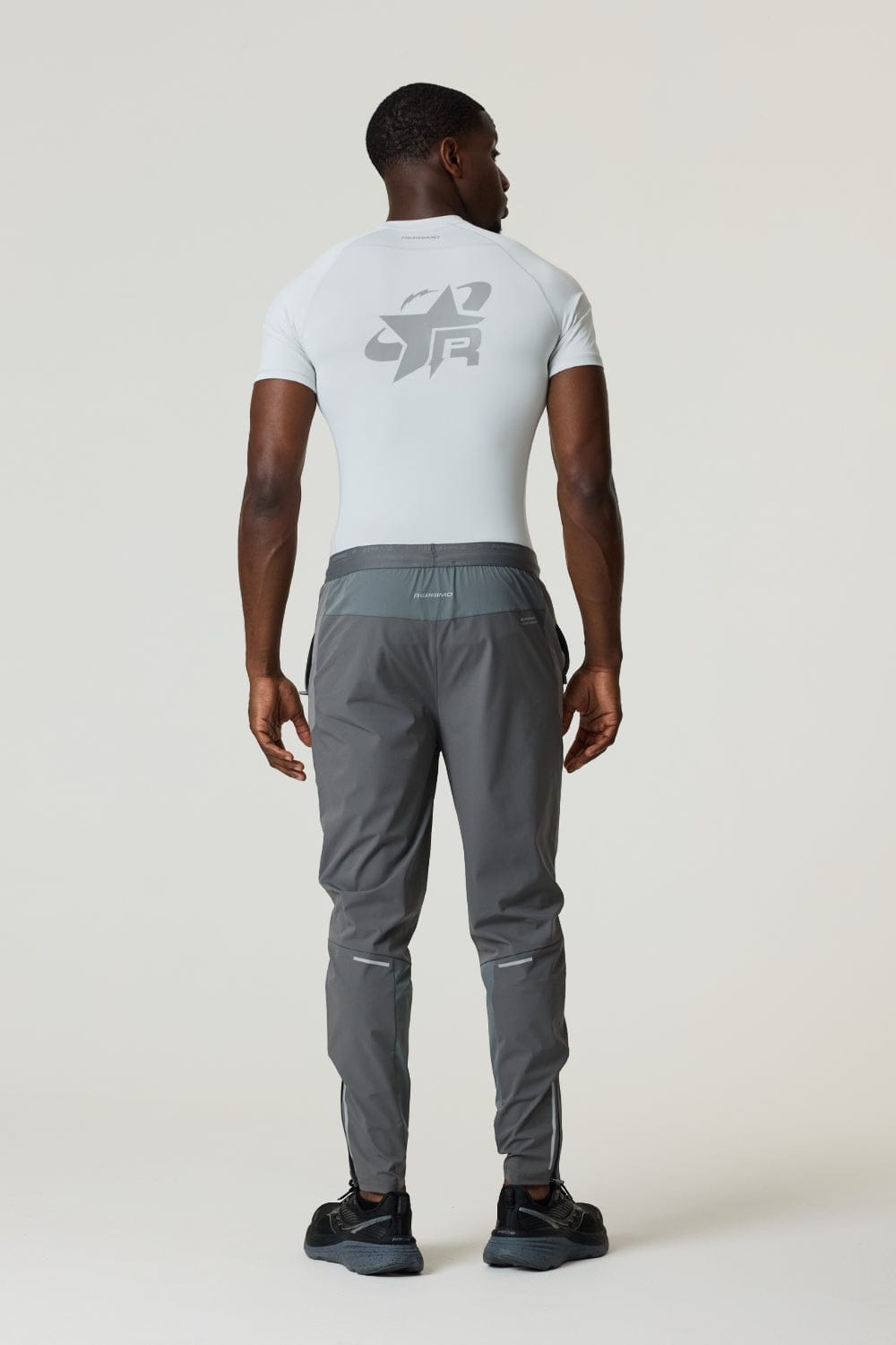 Reprimo RP Base-Layer T-Shirt 'Light Grey Reflective' — XS — Top View