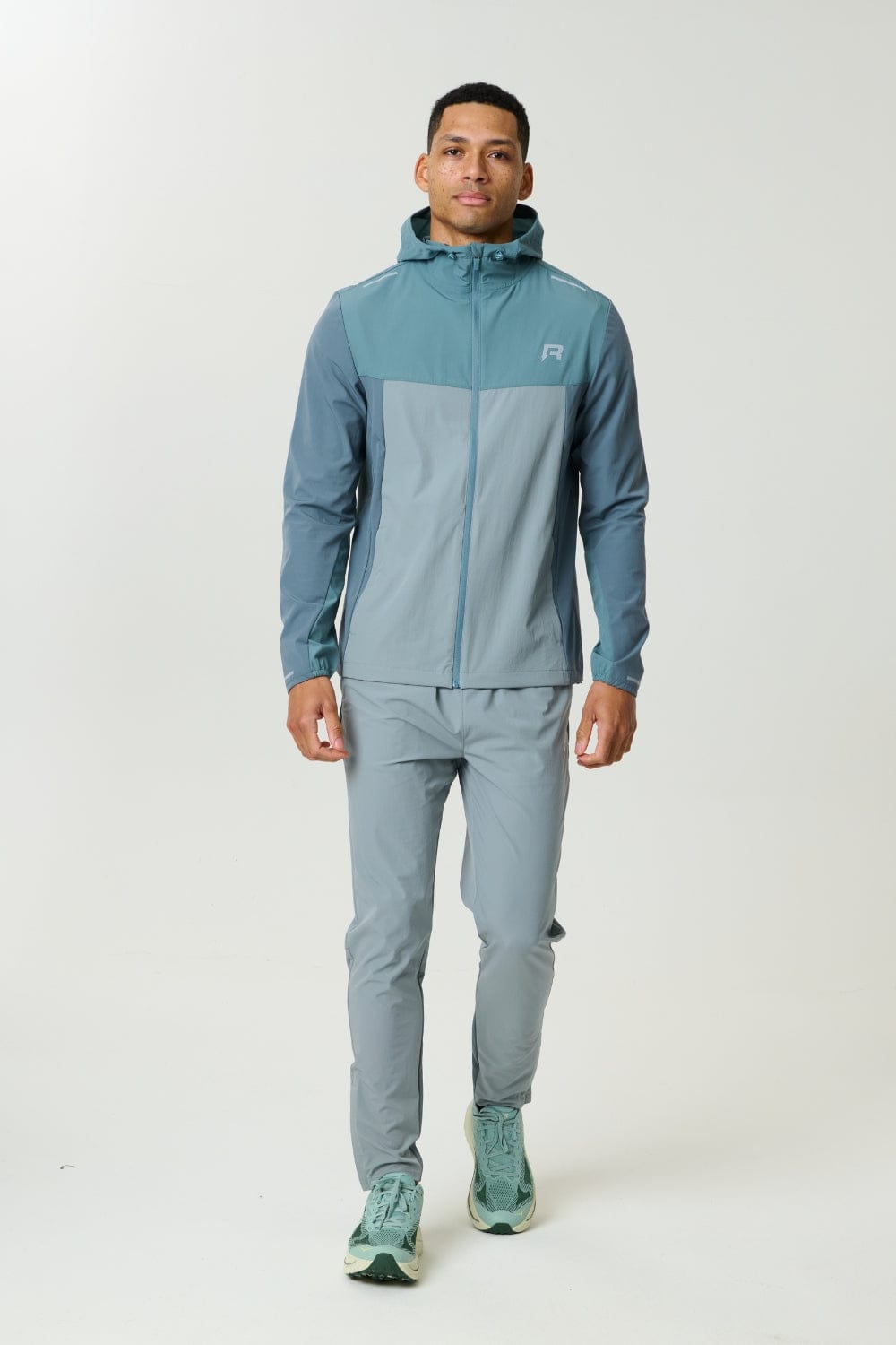 Reprimo Flight Windbreaker 'Tide Marble' — XS — Top View