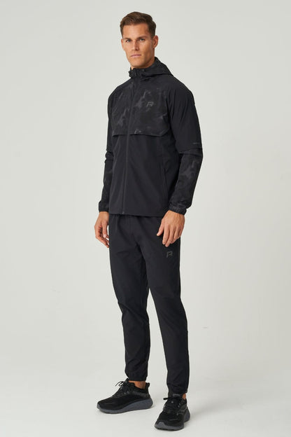 Reprimo Aurora Windbreaker 'Black Aura' — XS — Top View