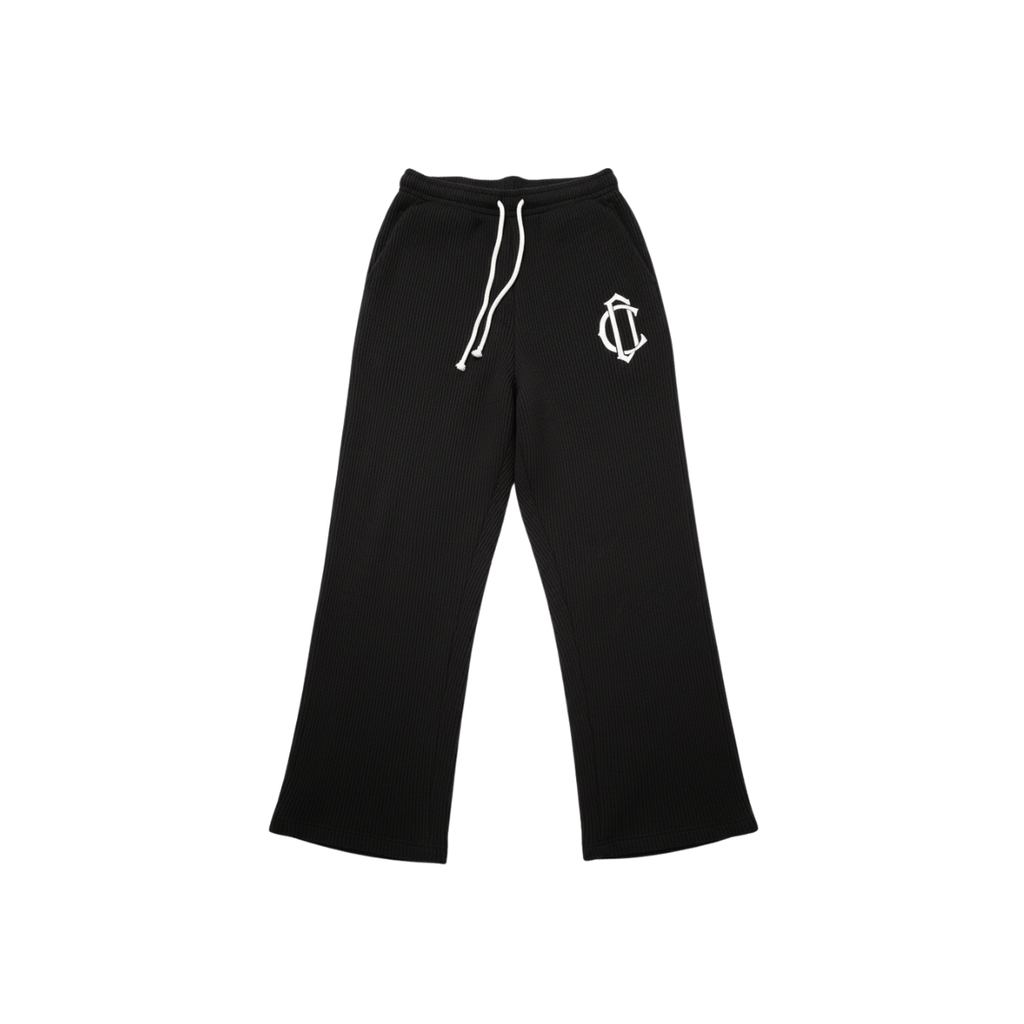 Cardair CD Emblem Knit Joggers - Black — S — Front View
