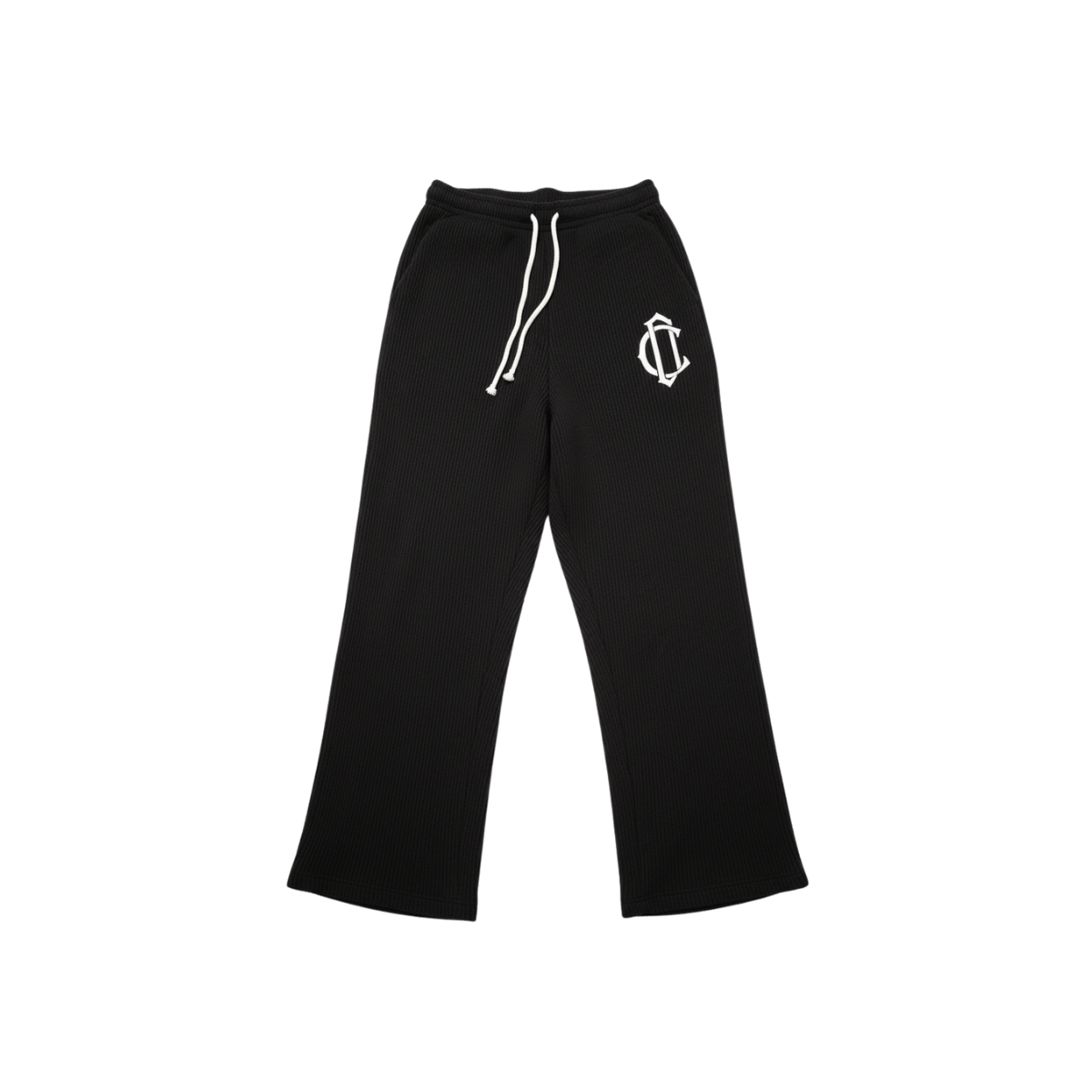 Cardair CD Emblem Knit Joggers - Black — S — Front View
