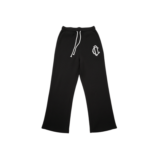 Cardair CD Emblem Knit Joggers - Black — S — Front View