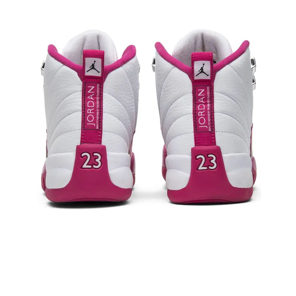 Air Jordan 12 Retro GS 'Vivid Pink' — UK 13.5 | EU 32 | US 1Y — Back View