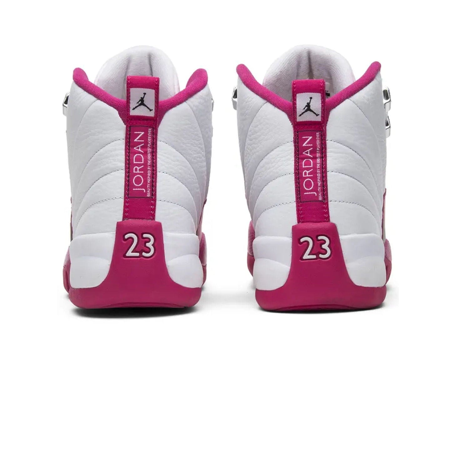 Air Jordan 12 Retro GS 'Vivid Pink' — UK 13.5 | EU 32 | US 1Y — Back View