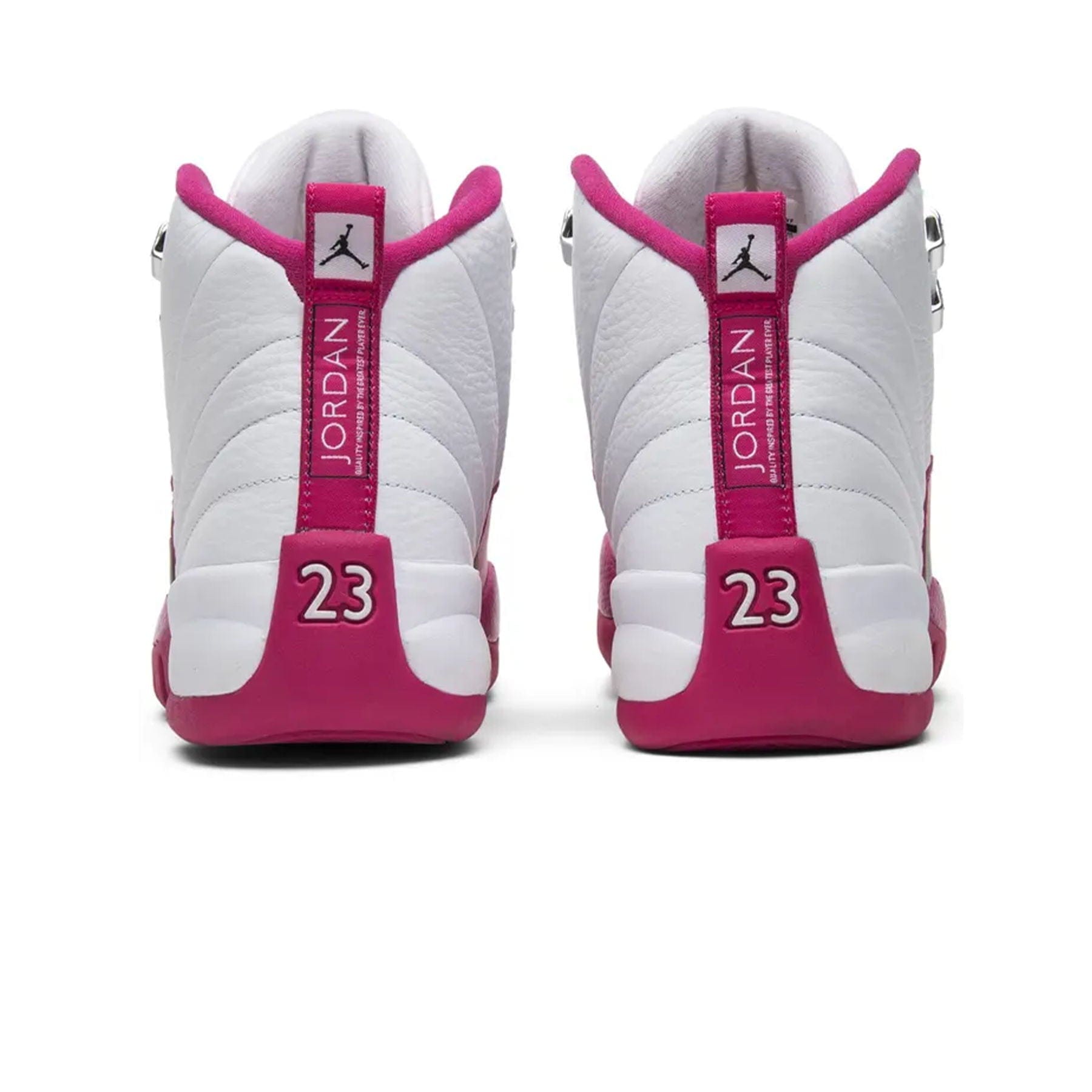 Air Jordan 12 Retro GS 'Vivid Pink' — UK 13.5 | EU 32 | US 1Y — Back View