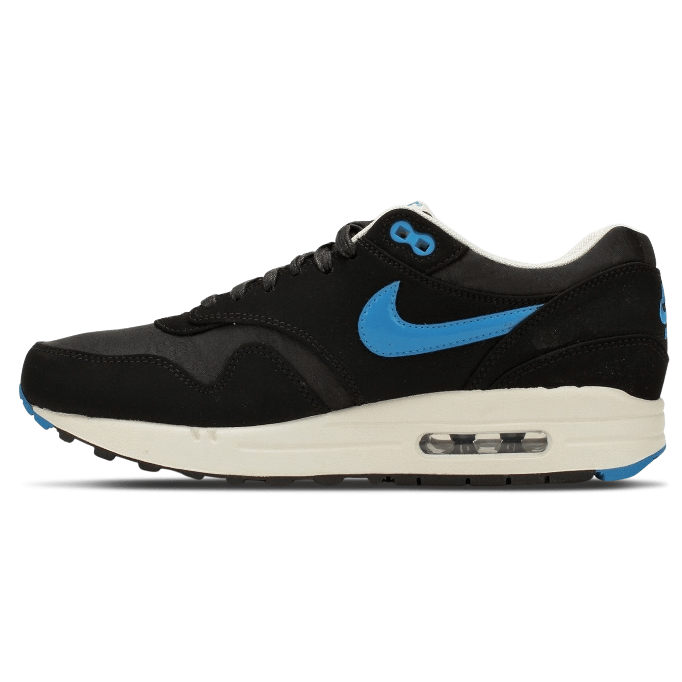Nike Air Max 1 Premium 'Black Blue Hero' — UK 3 | EU 35.5 | US 3.5 — Front View