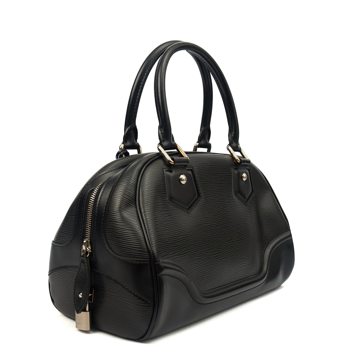Louis Vuitton Tote Montaigne MM in Black, Epi Leather — Alternate View 14