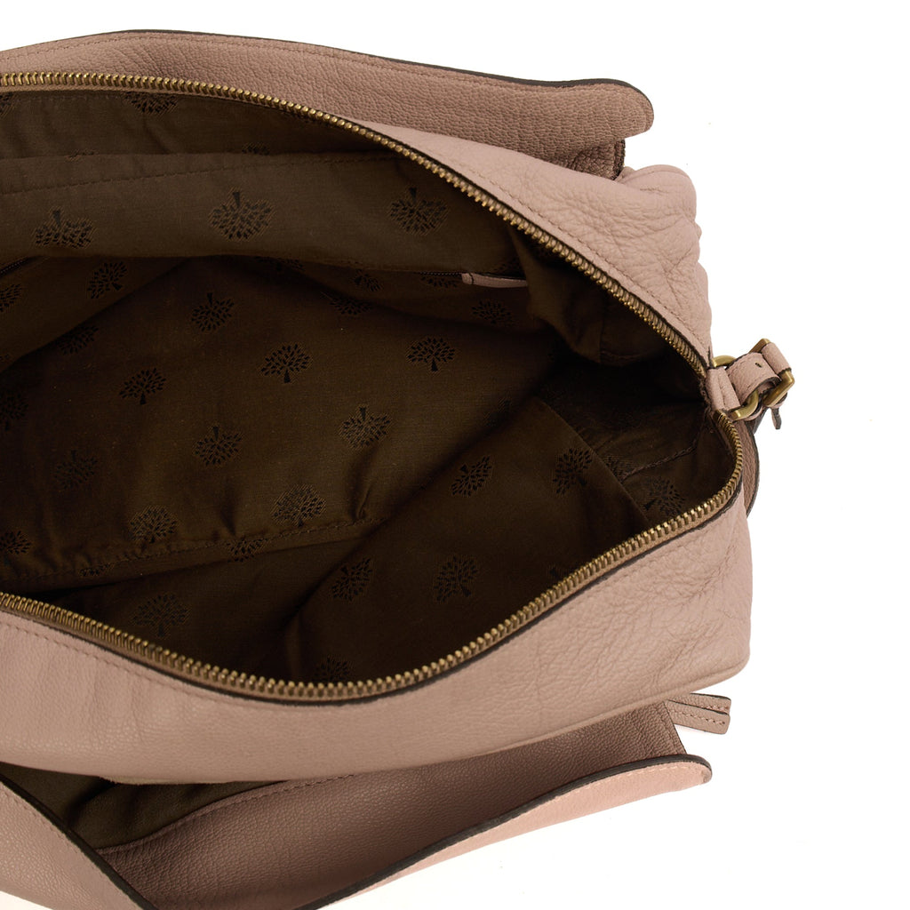 Mulberry Shoulder Bag Mabel  in Neutral, Leather — Lifestyle View