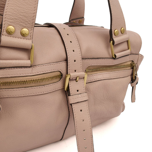 Mulberry Shoulder Bag Mabel  in Neutral, Leather — Side View