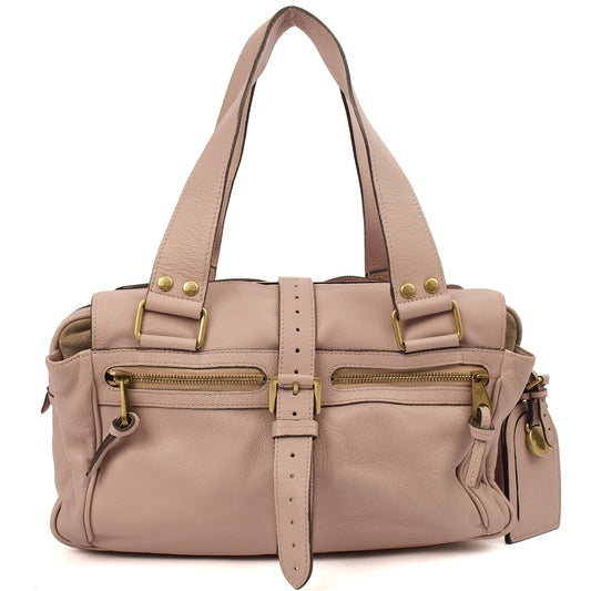 Mulberry Shoulder Bag Mabel  in Neutral, Leather — Front View