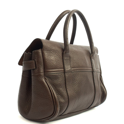 Mulberry Tote Bayswater- Small in Brown, Calfskin Leather — Alternate View 8