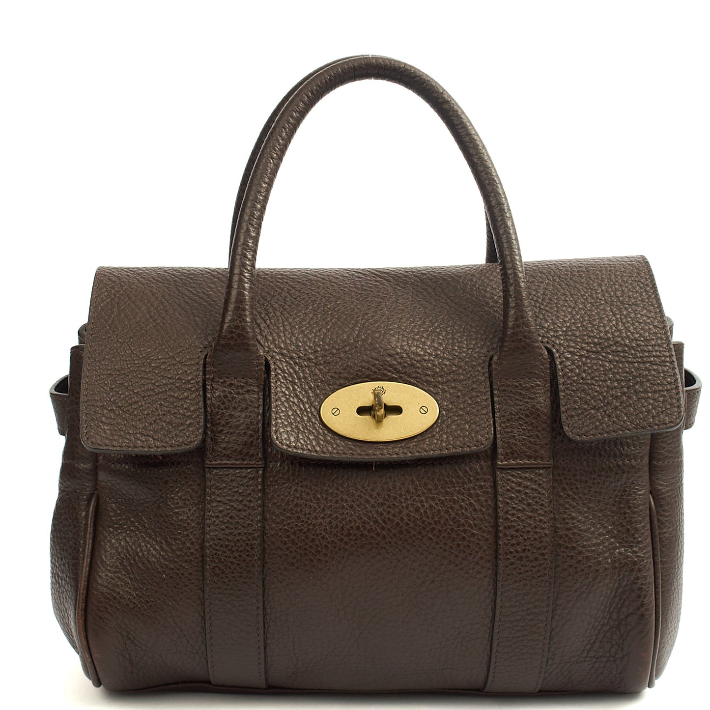 Mulberry Tote Bayswater- Small in Brown, Calfskin Leather — Alternate View 13