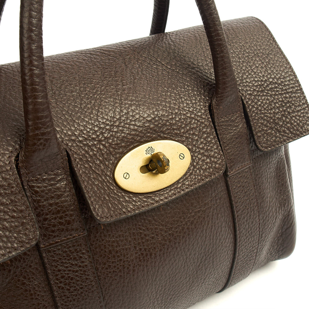 Mulberry Tote Bayswater- Small in Brown, Calfskin Leather — Alternate View 12