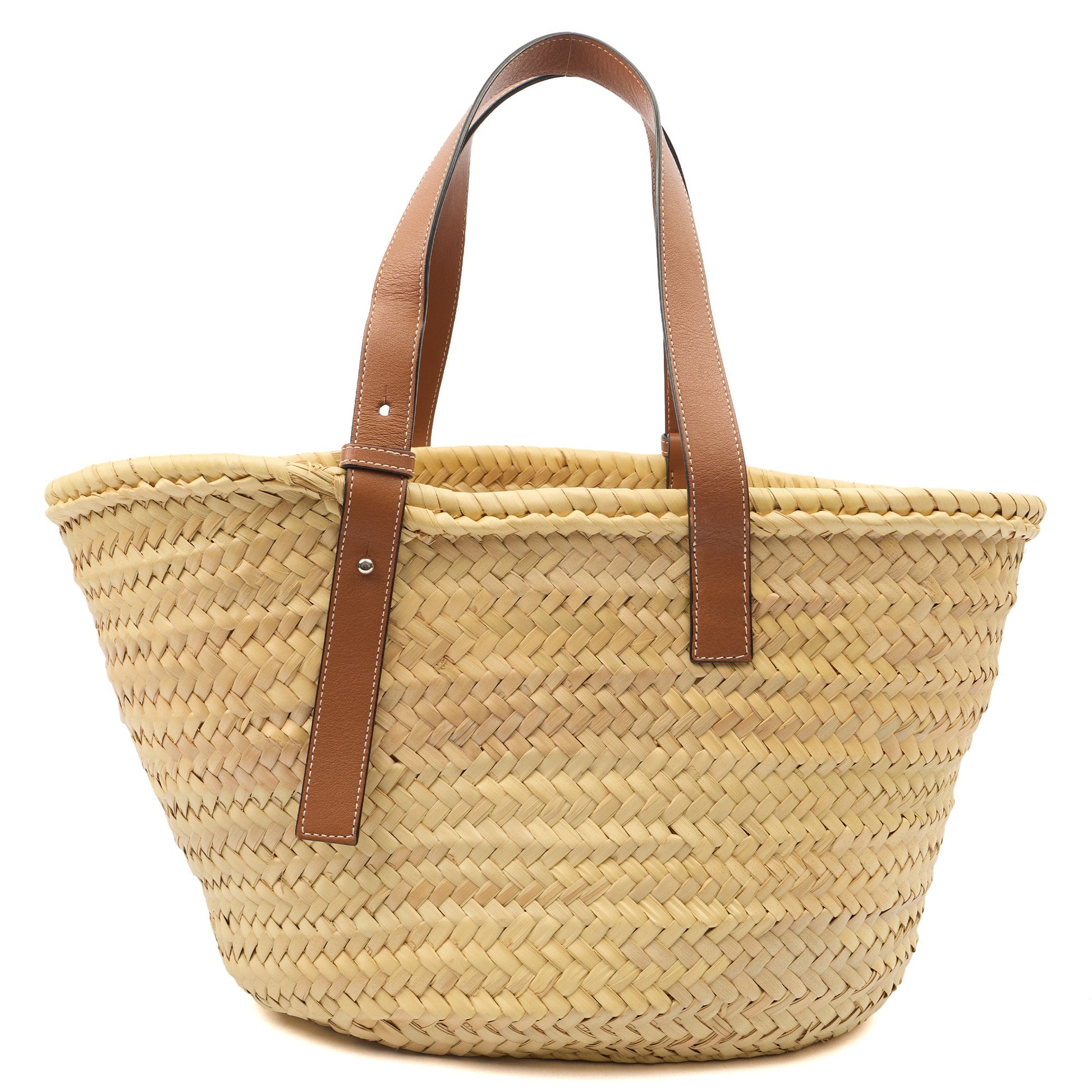 Loewe Tote Anagram Basket Bag - Medium in Neutral, Other — Alternate View 15