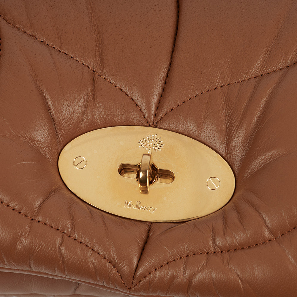 Mulberry Shoulder Bag Little Softie in Oak, Leather — Alternate View 20
