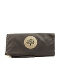Mulberry Clutch Daria Clutch in Grey, Leather — Front View