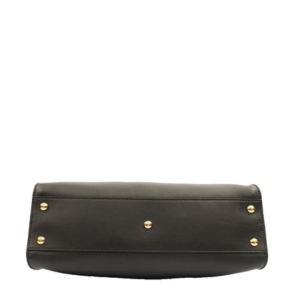 Fendi Top Handle Peekaboo Iconic - Medium in Black, Leather — Alternate View 10