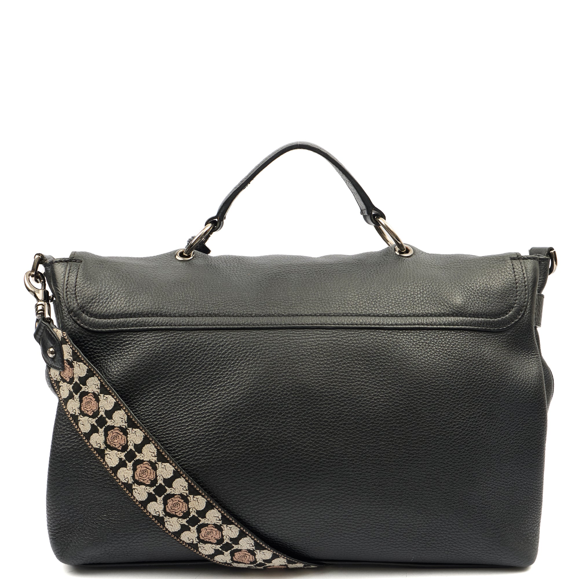 Mulberry Cross Body Edie in Navy, Calfskin Leather — Alternate View 9