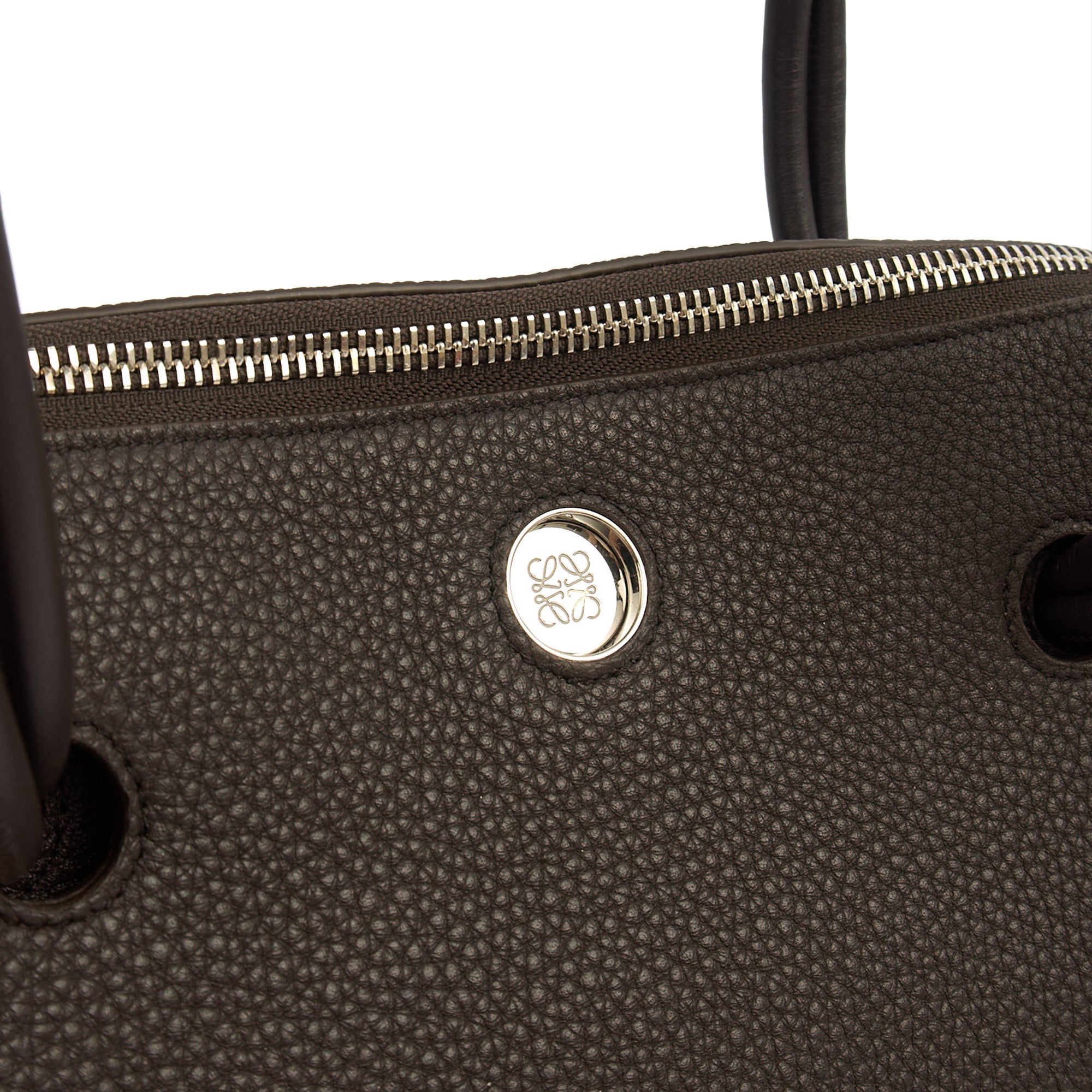 Loewe Shoulder Bag Madrid - Small in Dark Ebony, Leather — Alternate View 13