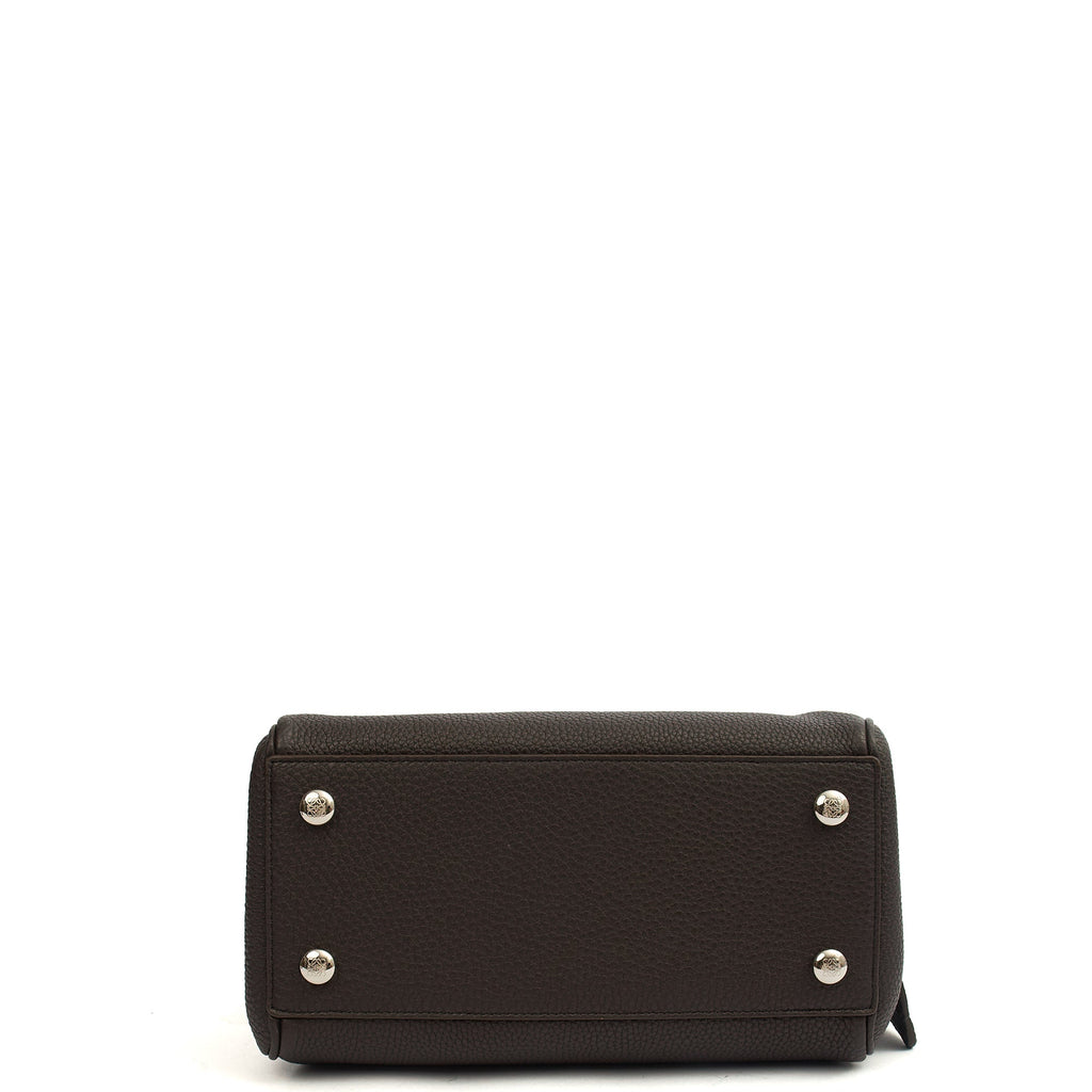 Loewe Shoulder Bag Madrid - Small in Dark Ebony, Leather — Detail View