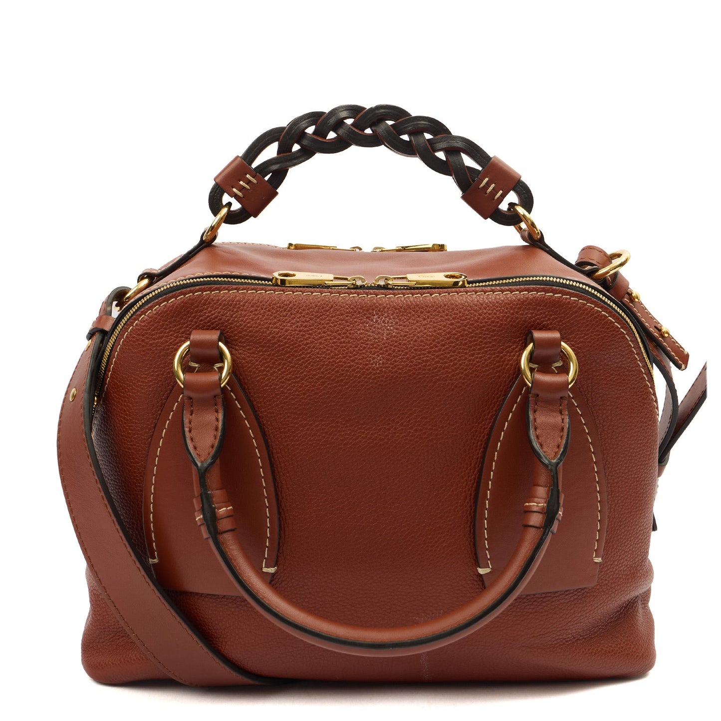 Chloe Tote Daria - Medium in Brown, Leather — Alternate View 11