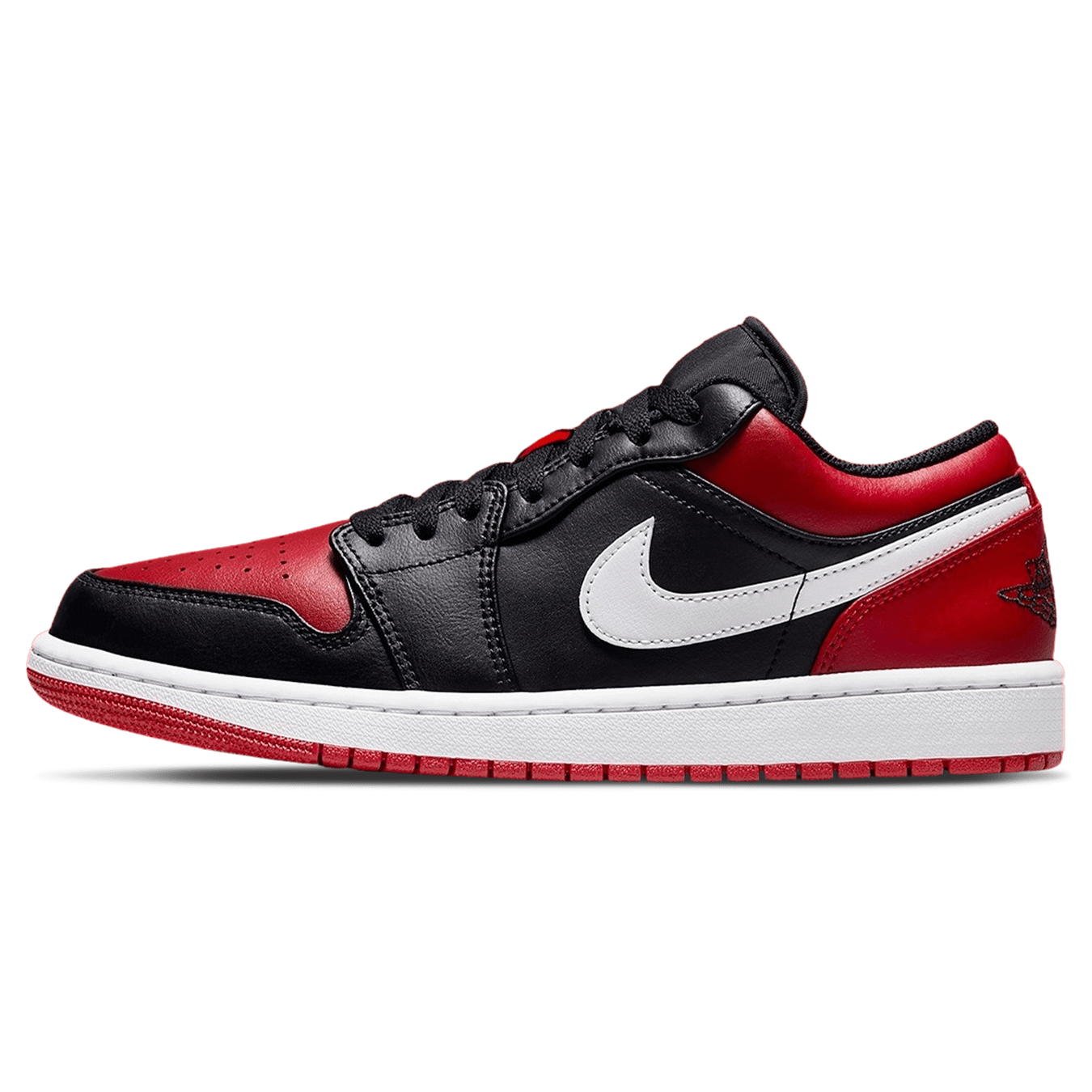 Air Jordan 1 Low 'Alternate Bred Toe' — UK 3 | EU 35.5 | US 3.5 — Front View