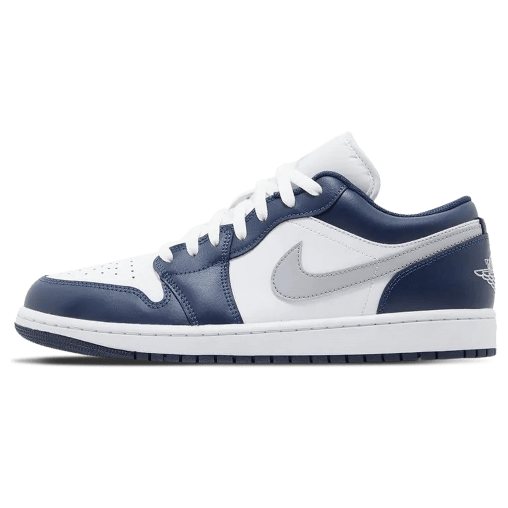 Air Jordan 1 Low 'Midnight Navy' — UK 3 | EU 35.5 | US 3.5 — Front View