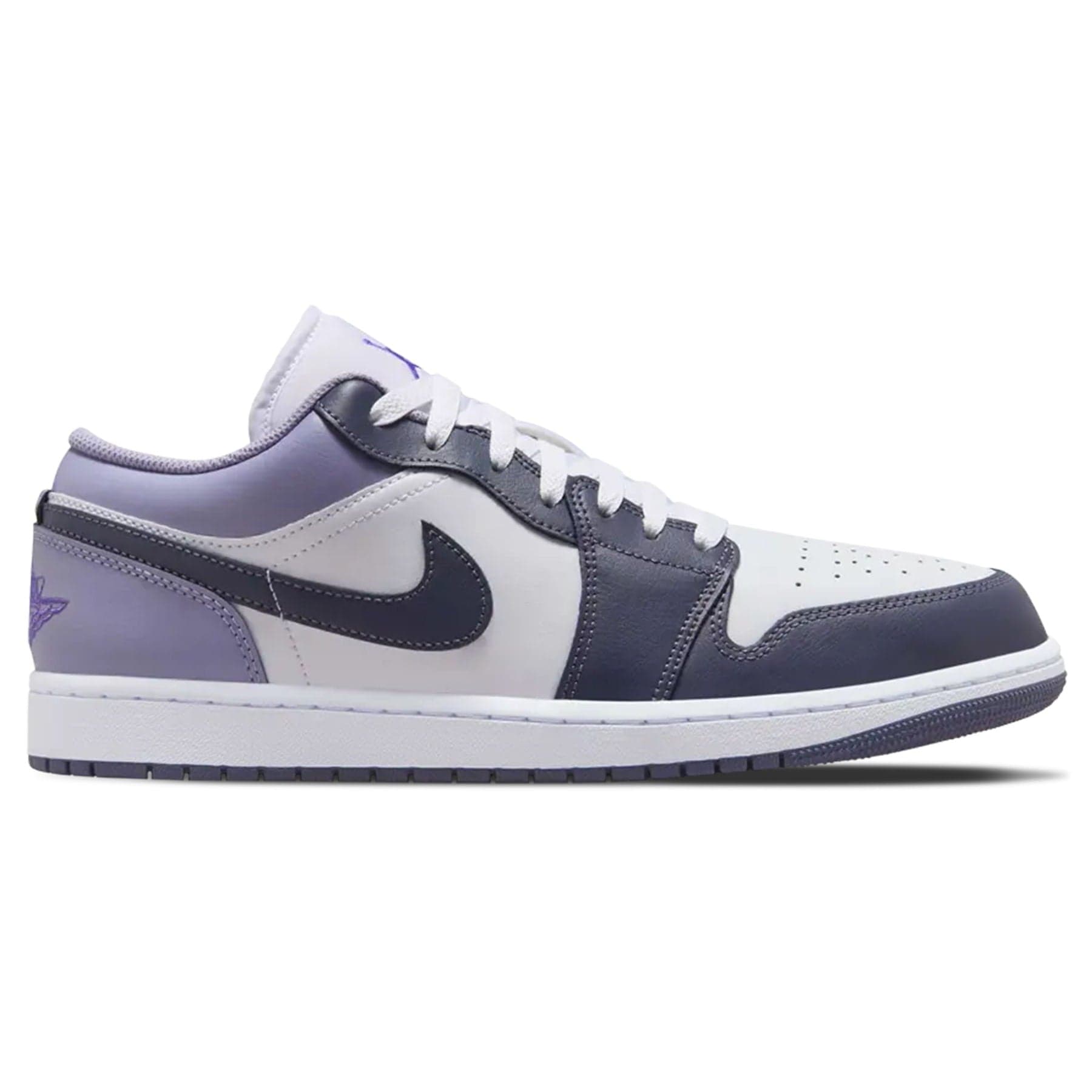 Air Jordan 1 Low 'White Indigo Haze' — UK 3 | EU 35.5 | US 3.5 — Side View