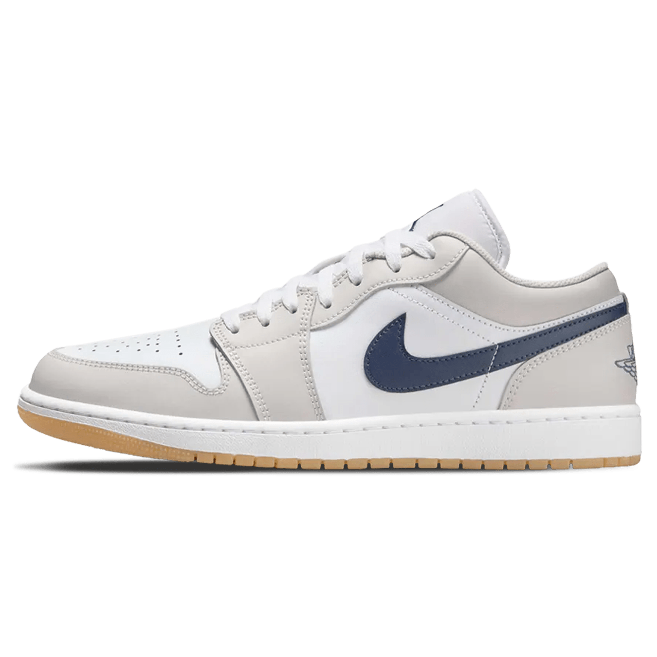 Air Jordan 1 Low 'Georgetown' — UK 3 | EU 35.5 | US 3.5 — Front View