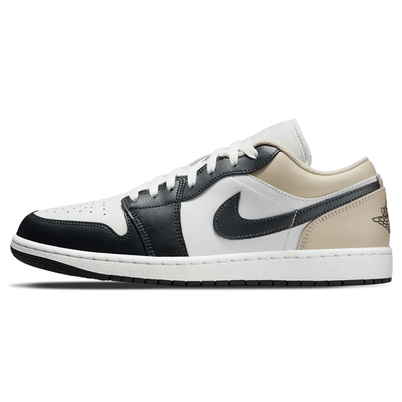 Air Jordan 1 Low 'Black Toe Rattan' — UK 3 | EU 35.5 | US 3.5 — Front View