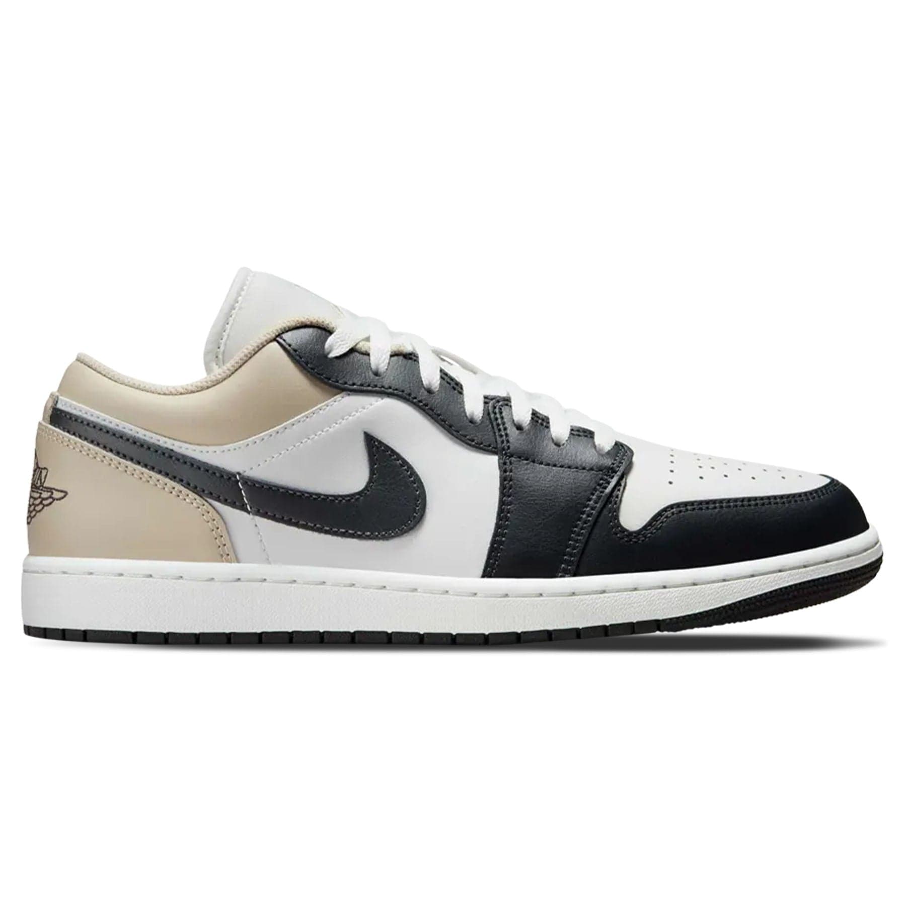 Air Jordan 1 Low 'Black Toe Rattan' — UK 3 | EU 35.5 | US 3.5 — Side View