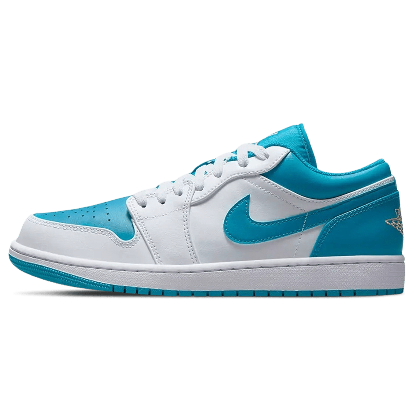 Air Jordan 1 Low 'Aquatone' — UK 3 | EU 35.5 | US 3.5 — Front View
